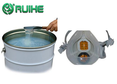High Elastic Soft Translucent LSR Liquid Silicone Rubber For Dust Masks