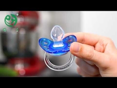 দ্রুত সেট করা হলুদ প্রতিরোধের এলএসআর ফুড গ্রেড 40 শোর এ শিশুর স্তনবৃন্ত